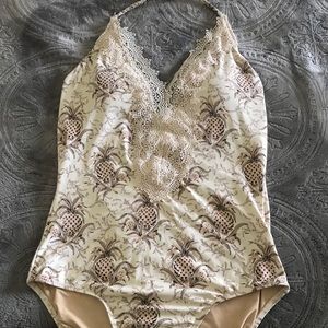Anthropologie French Lace Swimsuit